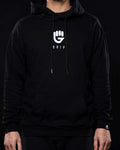 GRIP OVERSIZED BLACK HOODIE